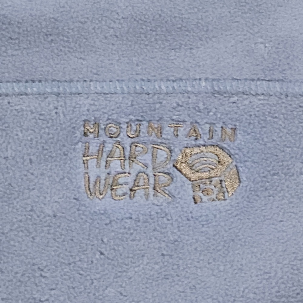 MOUNTAIN HARD WEAR Embroidered Logo Mens M Fleece Lightweight Jacket Full Zip - Picture 4 of 15